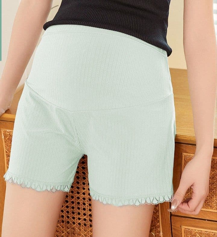 スパッツ マタニティ ゆったり快適マタニティショートパンツ