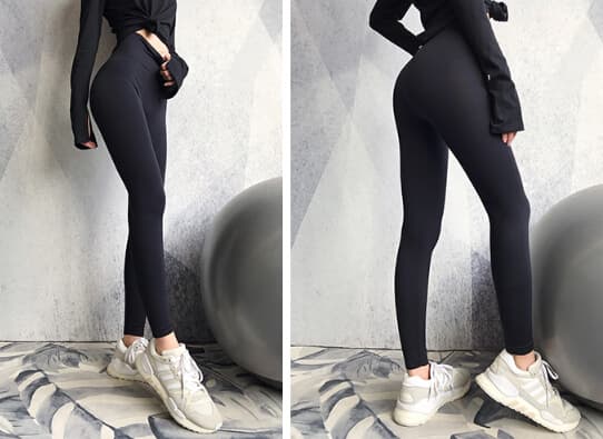 夏用ヨガスパッツ通気性抜群スポーツレギンス